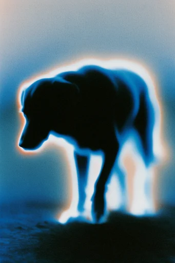 Solarized Spectral Gloom style reference image — high-contrast noir
