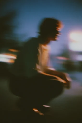 Nocturnal Cinematic Blur moodboard — generate AI images in this style