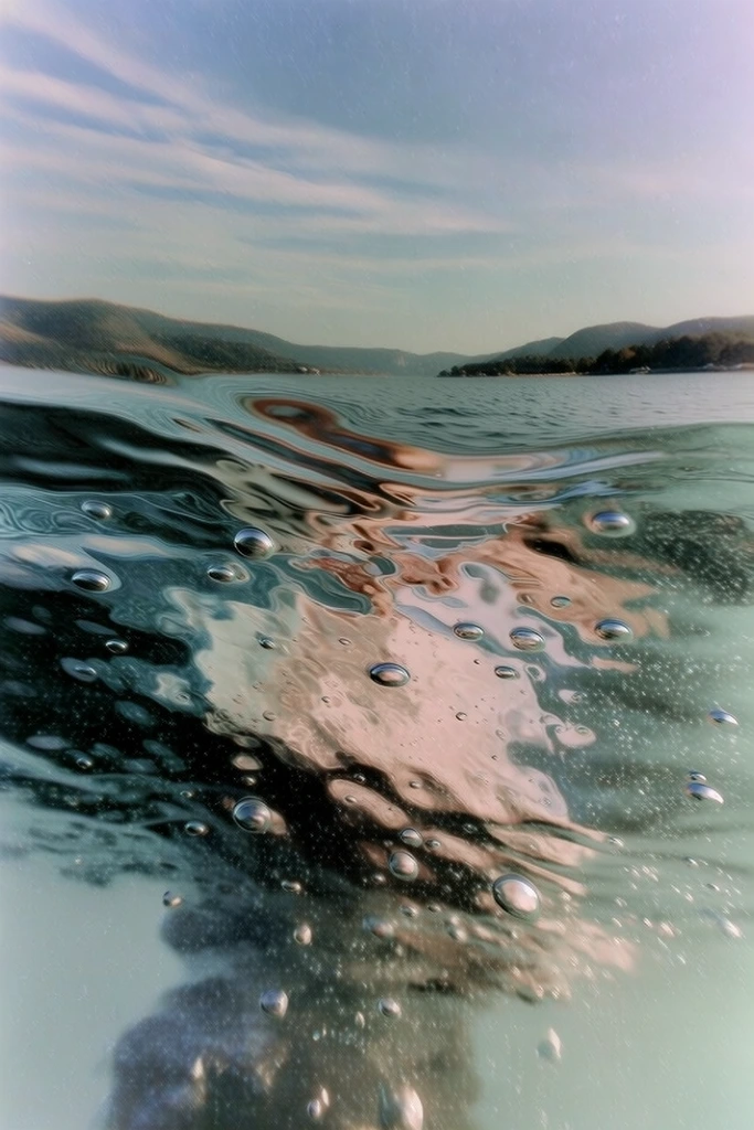Ethereal Liquid Hyperrealism style AI image example 2