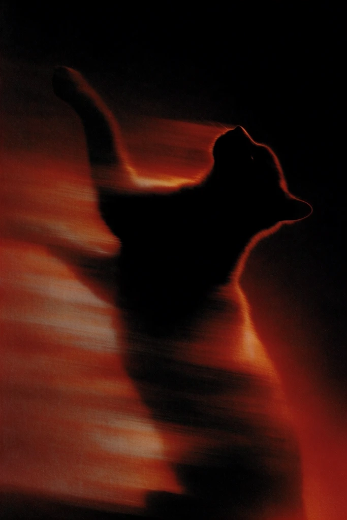 Analog Thermal Noir style AI image example 3