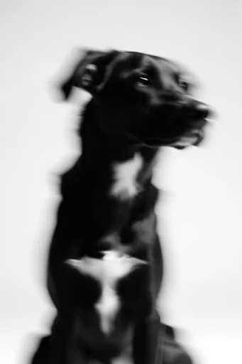 Kinetic Monochrome Minimalism style reference image — cinematic existential mood