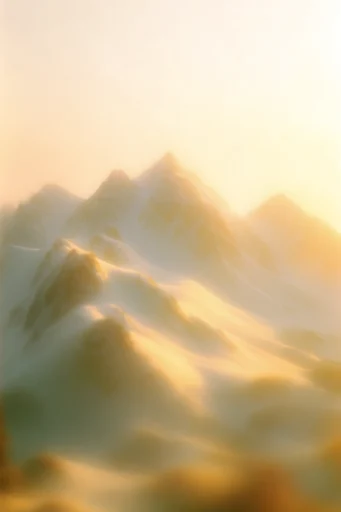 Ethereal Luminescent Minimalism style reference image — analogue film grain