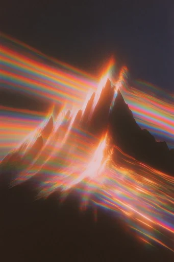 Spectral Kinetic Motion style reference image — long exposure photography