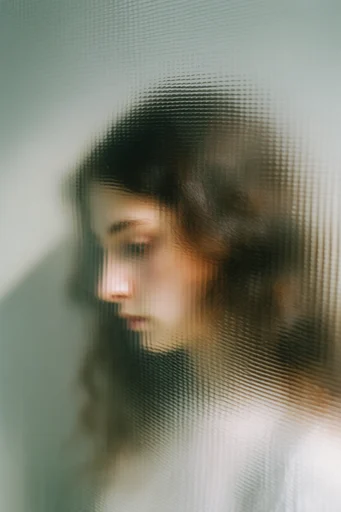 Refractive Glass Abstraction moodboard — generate AI images in this style