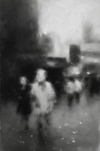 Spectral Chiaroscuro Noir style reference image — chiaroscuro