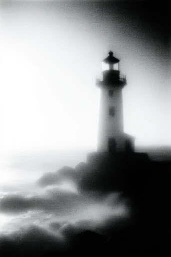Ethereal Noir Texture style reference image — chiaroscuro