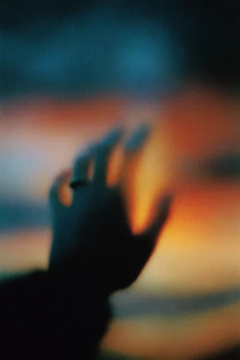 Spectral Analog Blur style reference image — teal and orange color palette