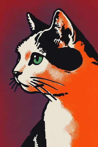 Bold Graphic Printcraft style reference image — minimalist poster art