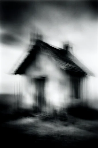 Monochrome Ethereal Tempest style AI image example 4