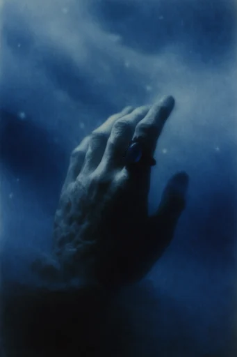 Ethereal Nocturnal Solitude style reference image — atmospheric fog