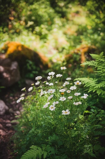 Cinematic Forest Realism style reference image — 35mm film aesthetic