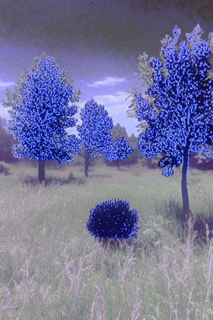 Analog Cobalt Nocturne style AI image example 2