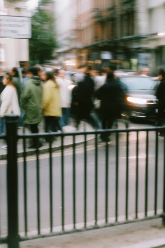 Cinematic Urban Motion style reference image — long exposure photography