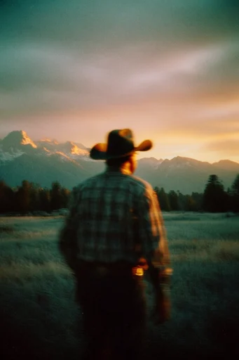 Amber Twilight Liminality style AI image example 2