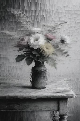 Algorithmic Digital Decay style reference image — algorithmic texture