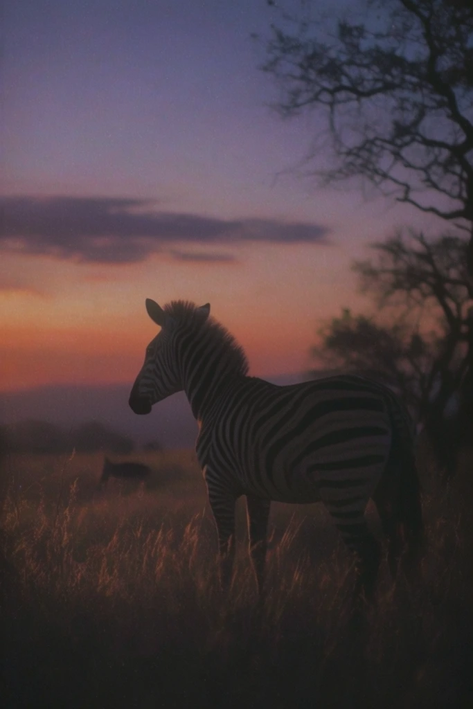 Nostalgic Twilight Cinema style AI image example 3
