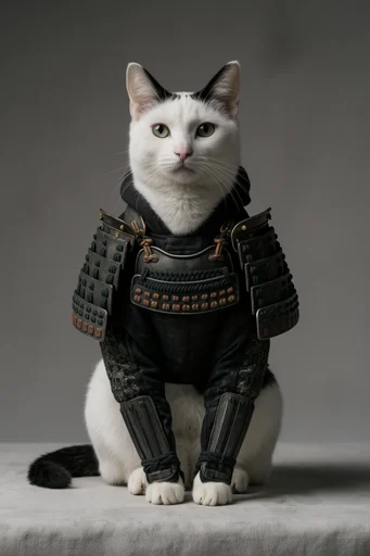 Tactical Ronin Fantasy style reference image — intricate textile details