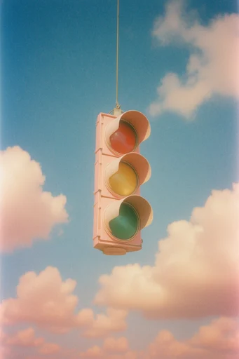 Nostalgic Pastel Dreamcore style reference image — pastel dreamscape