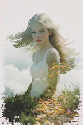 Ethereal Analog Silhouette moodboard — generate AI images in this style