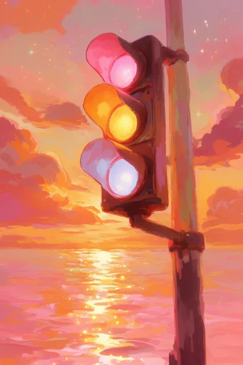 Luminous Ethereal Pastel style reference image — shimmering light refraction