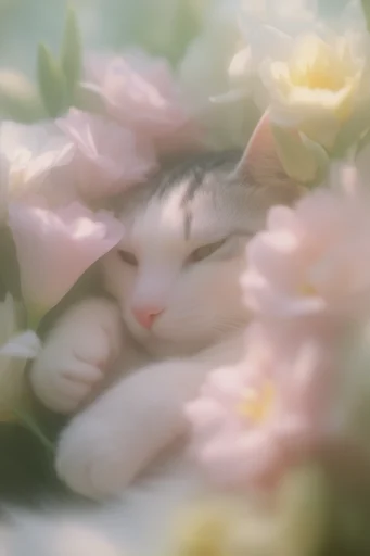 Luminous Organic Surrealism style reference image — dreamlike shallow depth of field