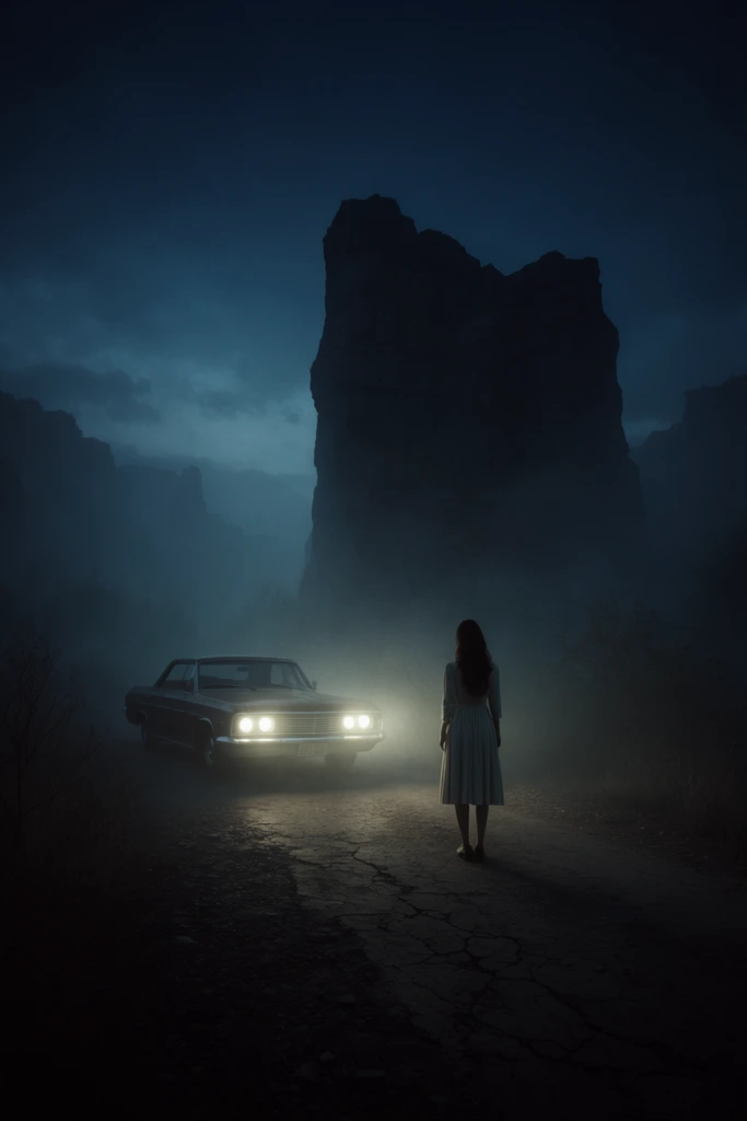 Atmospheric Midnight Noir style AI image example 1