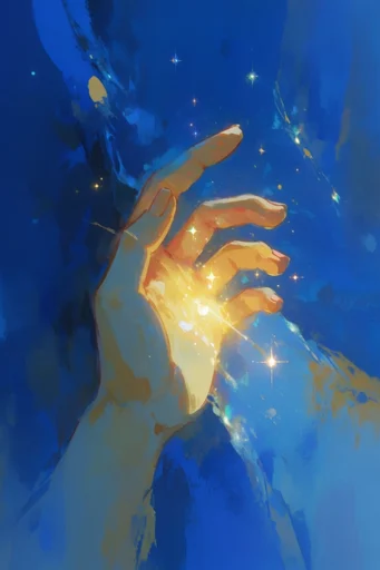 Luminous Celestial Dreamscape style reference image — dreamy painterly illustration