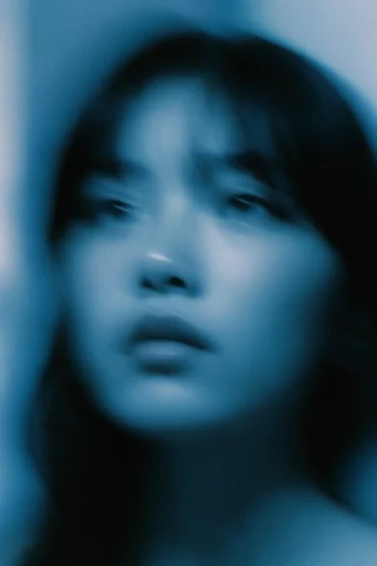 Ethereal Cyan Motion style reference image — shutter drag effect