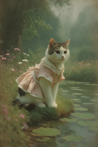 Mystical Folklore Dreamscape style reference image — folklore aesthetic