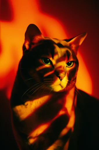 Amber Chiaroscuro Komorebi style reference image — warm earthy tones