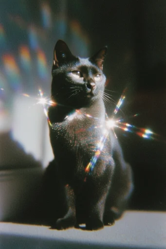 Retro Cosmic Nostalgia style reference image — soft focus bloom