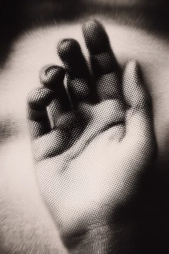Textured Monochrome Noir style reference image — chiaroscuro lighting