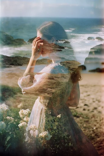 Ethereal Analog Surrealism style reference image — dreamy nostalgia