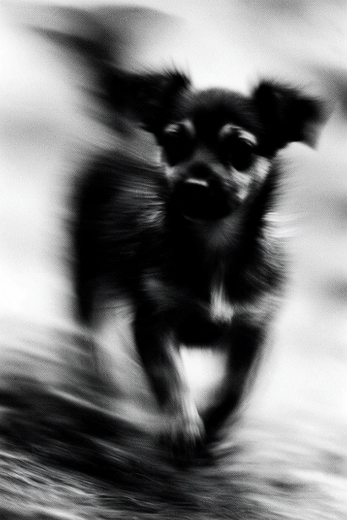 Kinetic Spectral Noir style AI image example 3