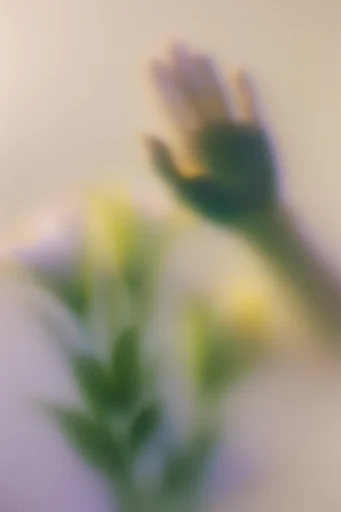 Ethereal Botanical Abstraction style reference image — soft focus