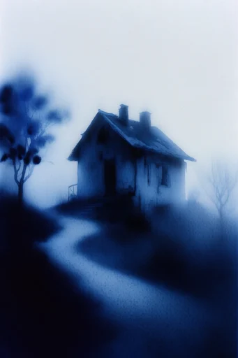 Ethereal Cobalt Grain style AI image example 4