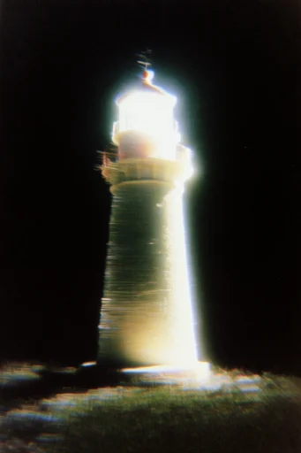 Spectral Neon Luminescence style reference image — high-contrast silhouette