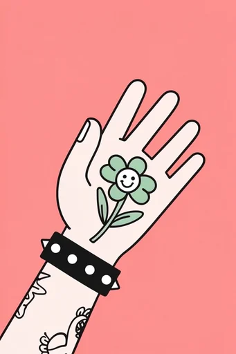 Graphic Playful Pop style reference image — high-contrast vibrant palette