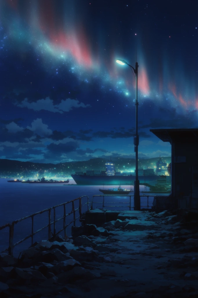 Bioluminescent Cosmic Abyss style AI image example 2