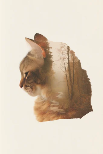 Surrealist Urban Collage style reference image — dreamy juxtaposition