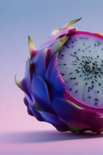 Luminous Nocturnal Botany style reference image — translucent floral textures