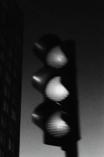 Spectral Analog Noir style reference image — chiaroscuro lighting
