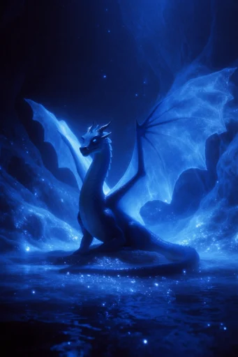 Luminous Abyssal Dreamscape style reference image — high-contrast chiaroscuro