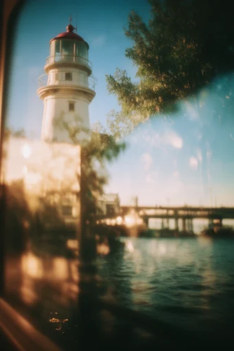 Nostalgic Analog Dreamscape style reference image — nostalgic double exposure