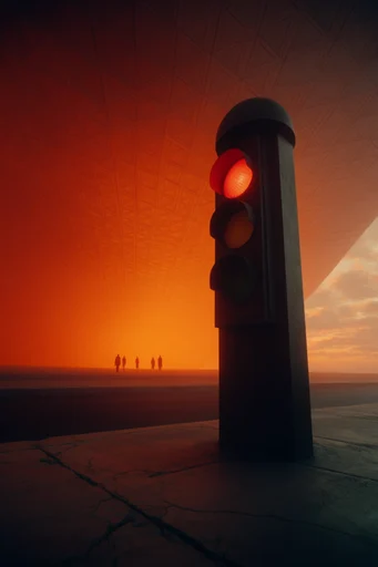 Monolithic Cosmic Noir style reference image — monolithic scale