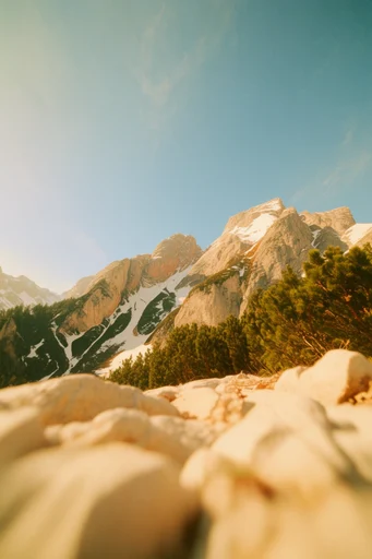 Dynamic Fisheye Perspective style reference image — extreme low-angle perspective