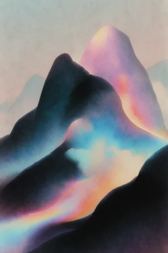 Spectral Thermal Aura style reference image — thermal gradient aura