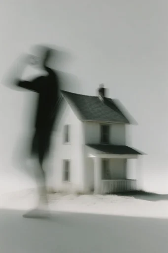 Kinetic Spectral Minimalism style AI image example 4