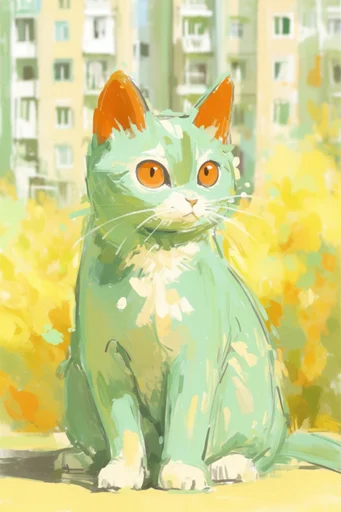Luminous Impressionist Solitude style reference image — warm pastel palette