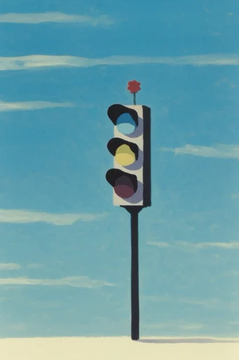 Nostalgic Painterly Minimalism style reference image — mid-century modern